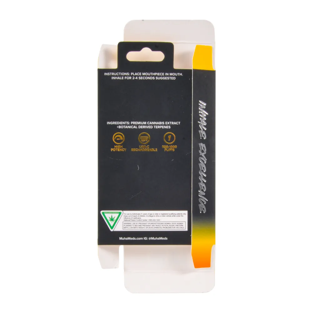Germany warehouse Light up muha med 200pcs//case empty vapes 10 flavors