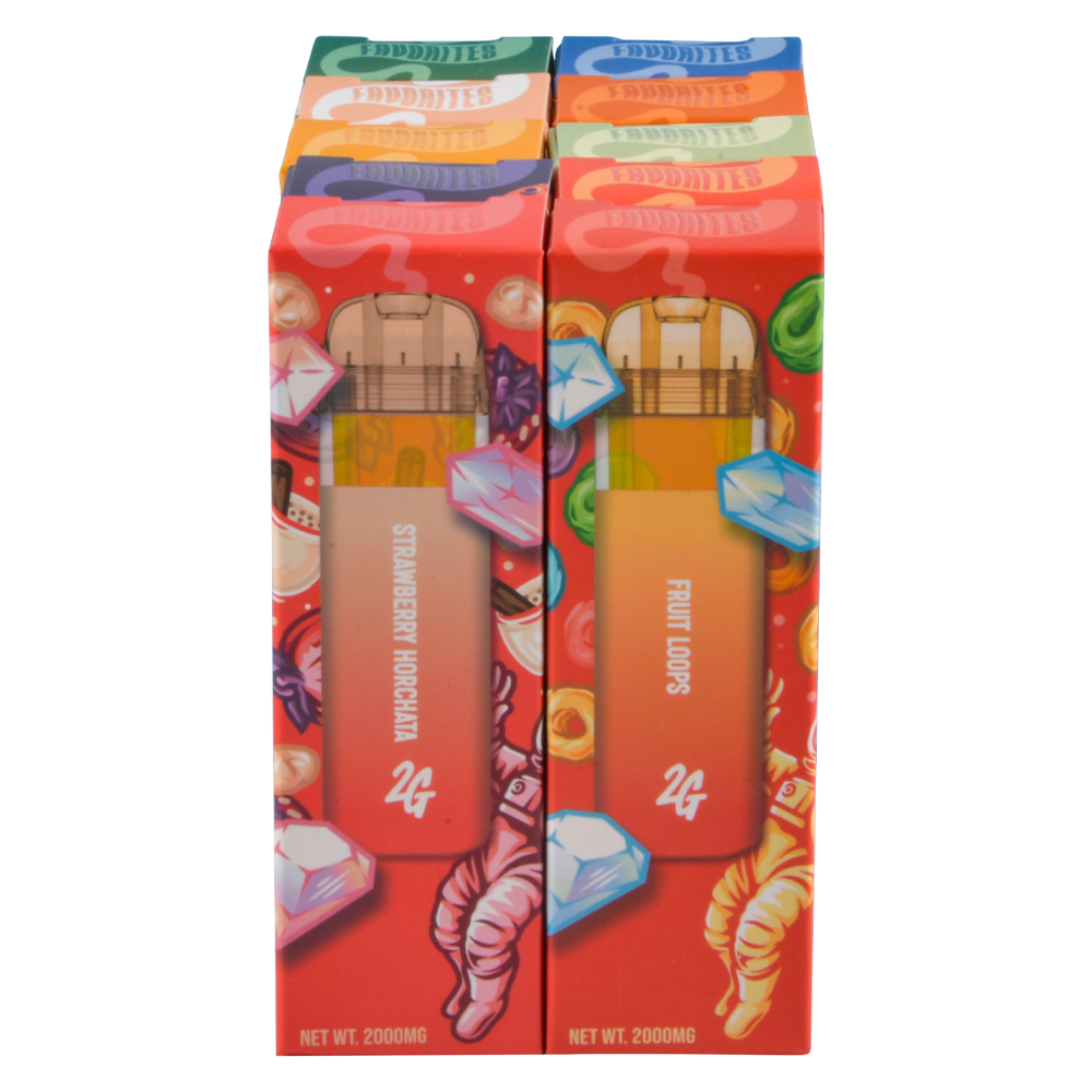 USA New Favorites Disposable with full screen Vape Pens 2G 10 Flavors    