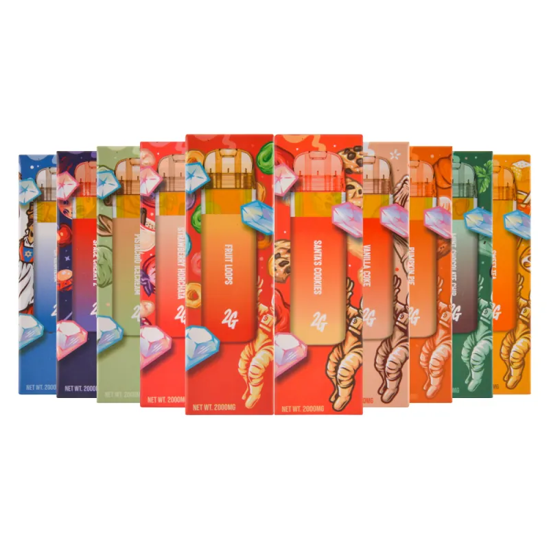 USA New Favorites Disposable Vape Pens 2G 10 Flavors    