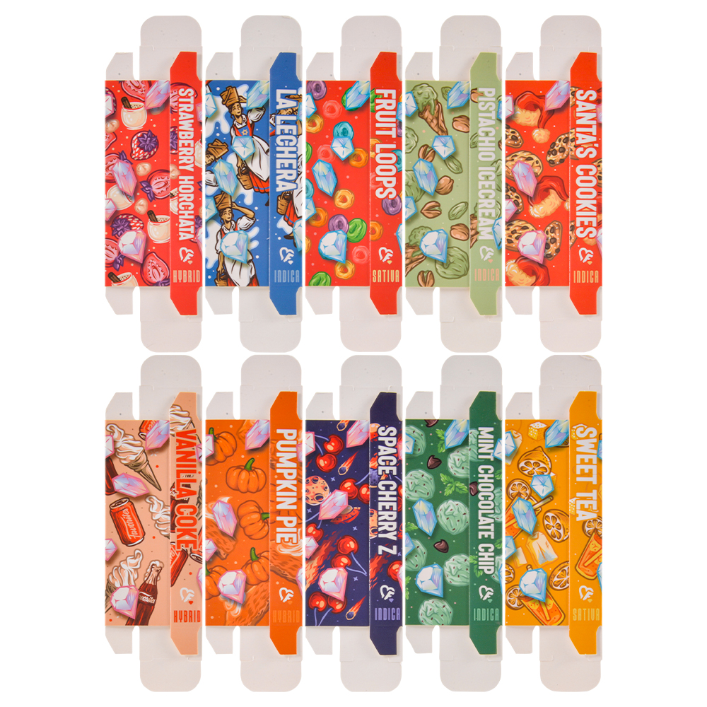 Favorites 2g with full screen disposable vape pens 10 flavors