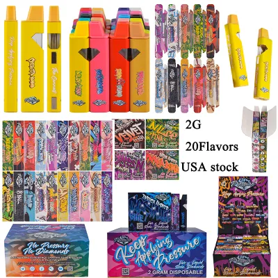 USA Stock Pressure 2G Disposable 20 flavors empty vapes wholesale 01