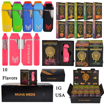 USA MUHA MEDS MAVRICKS Disposable Vape Pens Colorful 1g new flavors 01