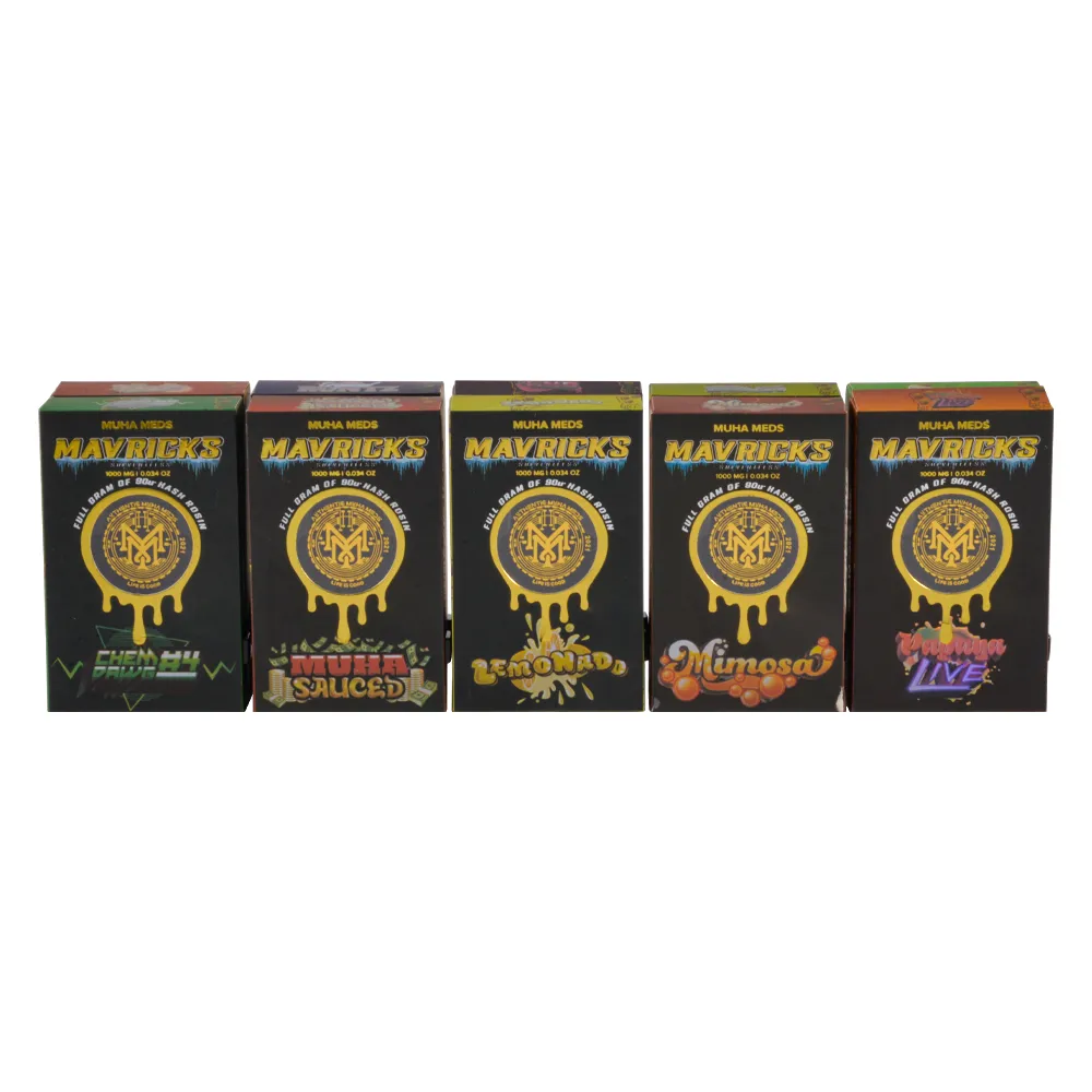 USA MUHA MEDS MAVRICKS Disposable Vape Pens Colorful 1g new flavors