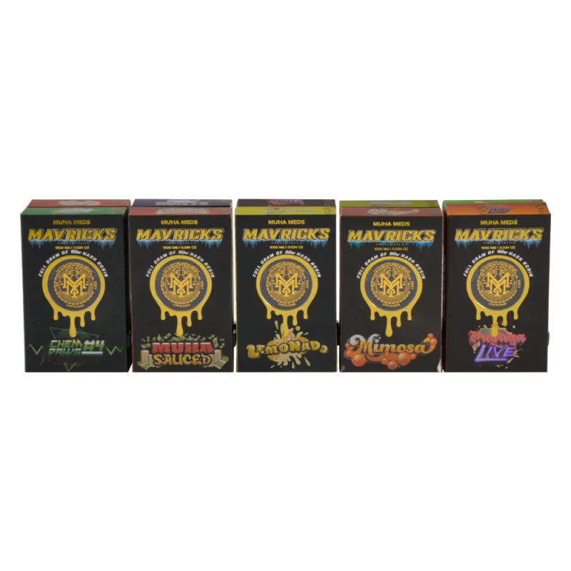 USA MUHA MEDS MAVRICKS Disposable Vape Pens Colorful 1g new flavors