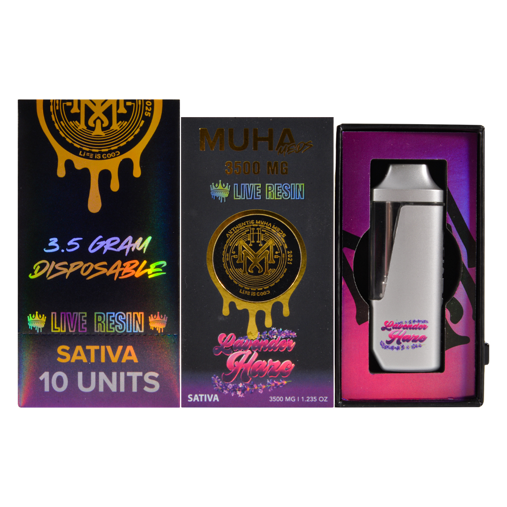 USA Pink Muha Meds 3.5g disposable vape pen 10 flavors empty vapes wholesale