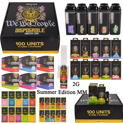 USA Summer edition muha med 2g disposable empty vapes wholesale 500pcs/case 01