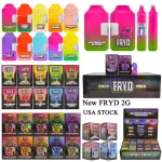 New FRYD 2g disposable vapes with k-seal 10 flavors
