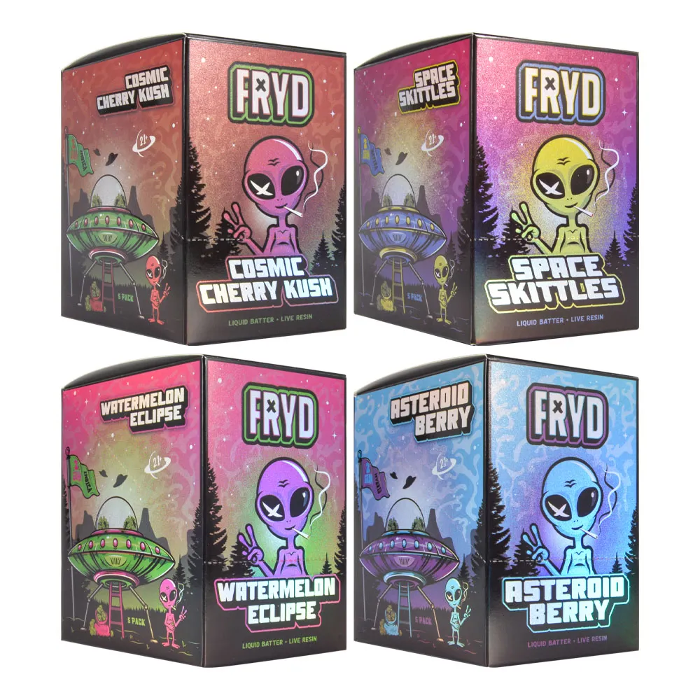 New FRYD 2g disposable vapes with k-seal 10 flavors