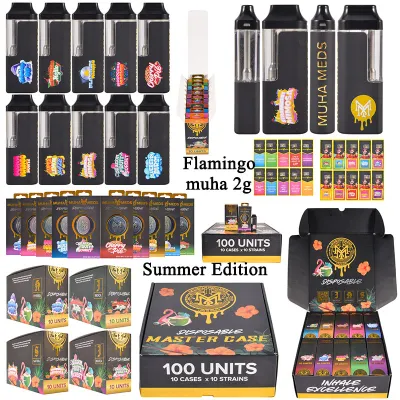 USA Summer edition muha med 2g disposable with flamingo  01