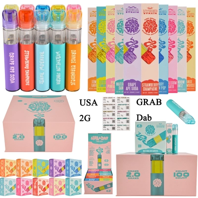 2025 New GRAB&DAB disposable vapes 2g new 10 Flavors 01