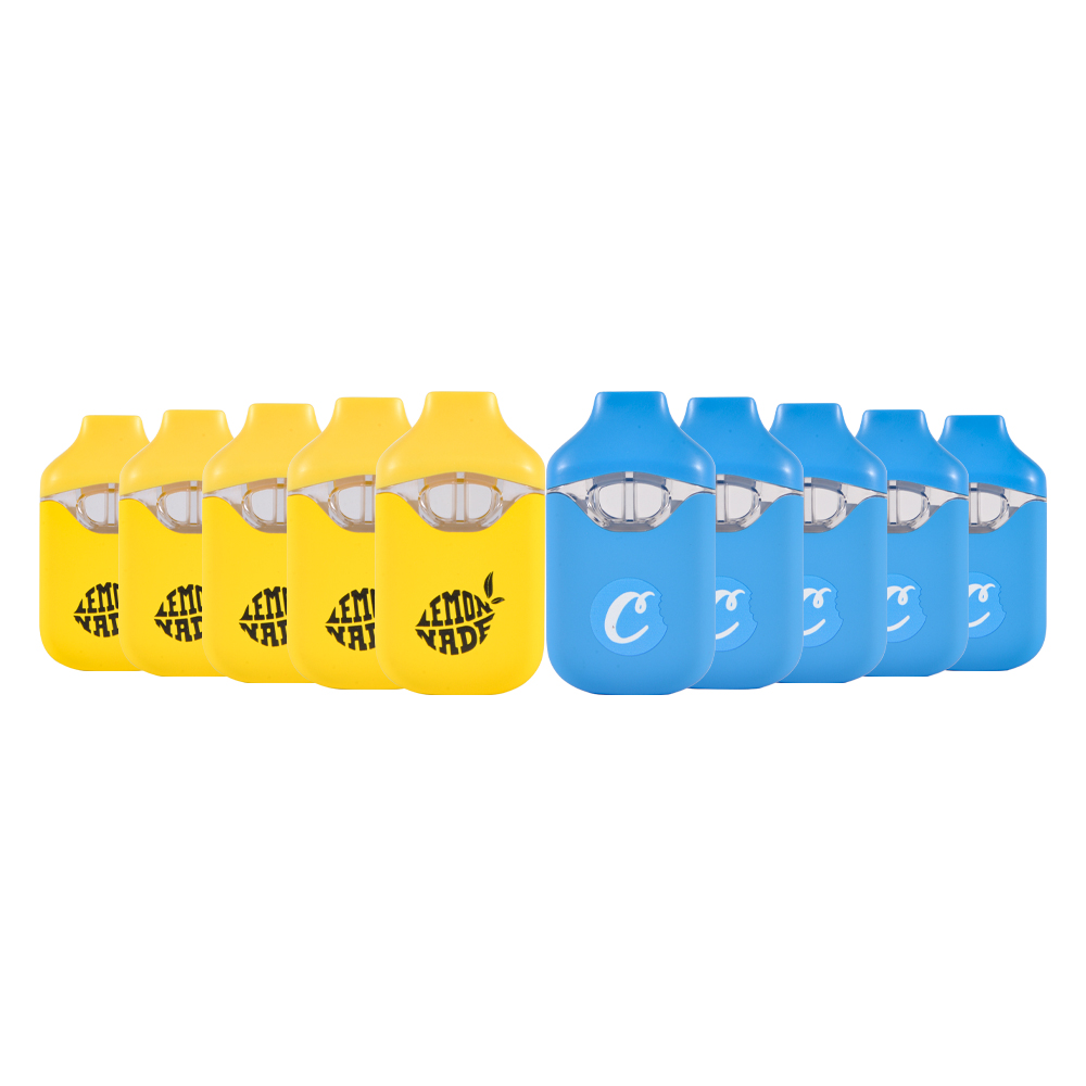USA Cookies lemonade 2g disposables dual chambers with large screen empty vapes 20 flavors