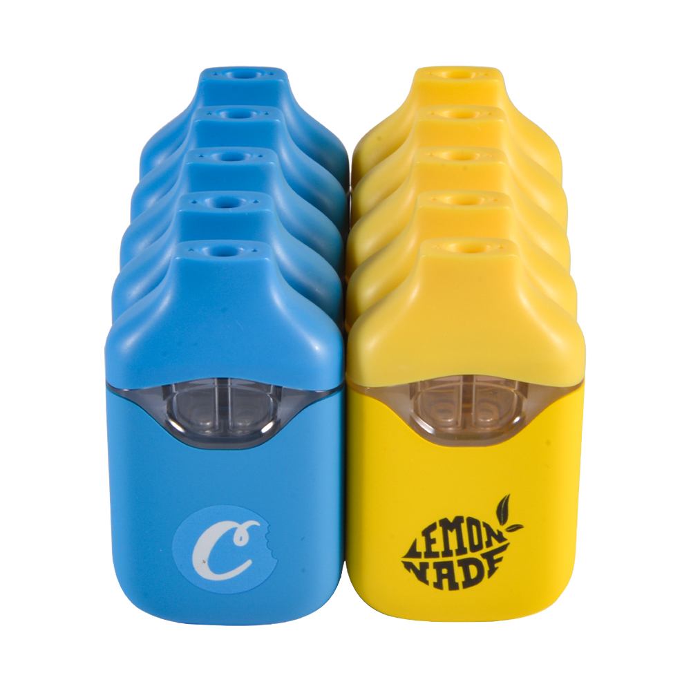 USA Cookies lemonade 2g disposables dual chambers with large screen empty vapes 20 flavors