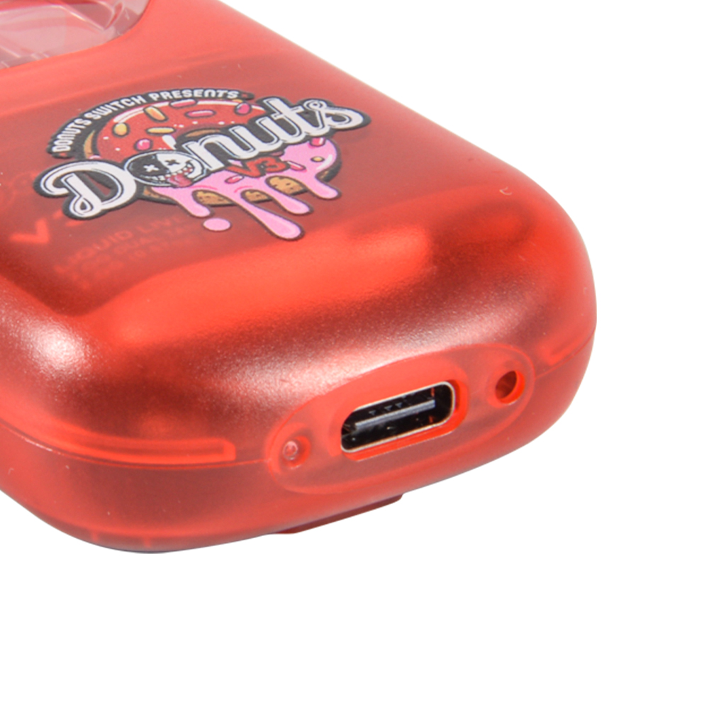 Donuts Switch V3 2g disposables dual chambers 20 flavors with large digital screen