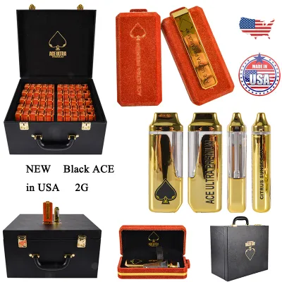 USA Black Ace ultra premium 2g disposable empty vapes wholesale 10 flavors 01