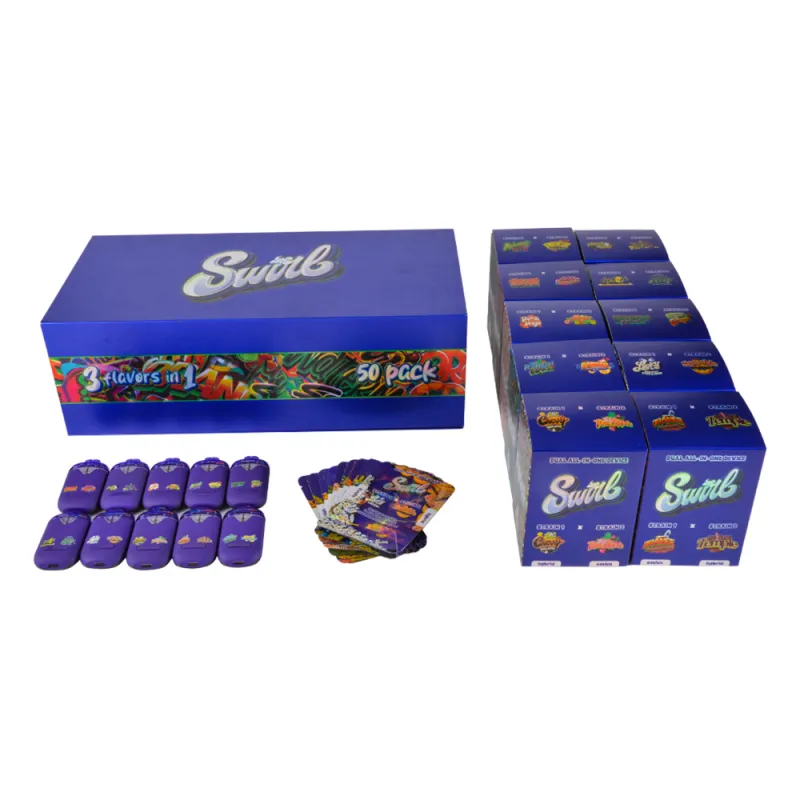 USA stock Swirl 2G 1G+1G Disposables empty vapes 20 flavors wholesale