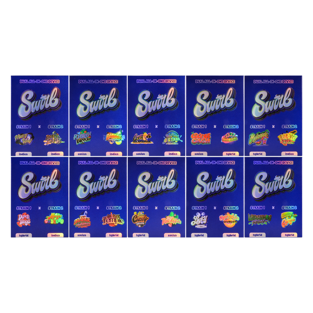 Italy stock Swirl 1G+1G Disposables empty vapes 20 flavors wholesale