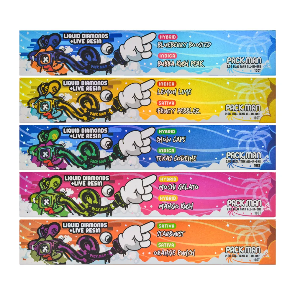 USA stock packman 2g switch disposables summer edition 20 flavors