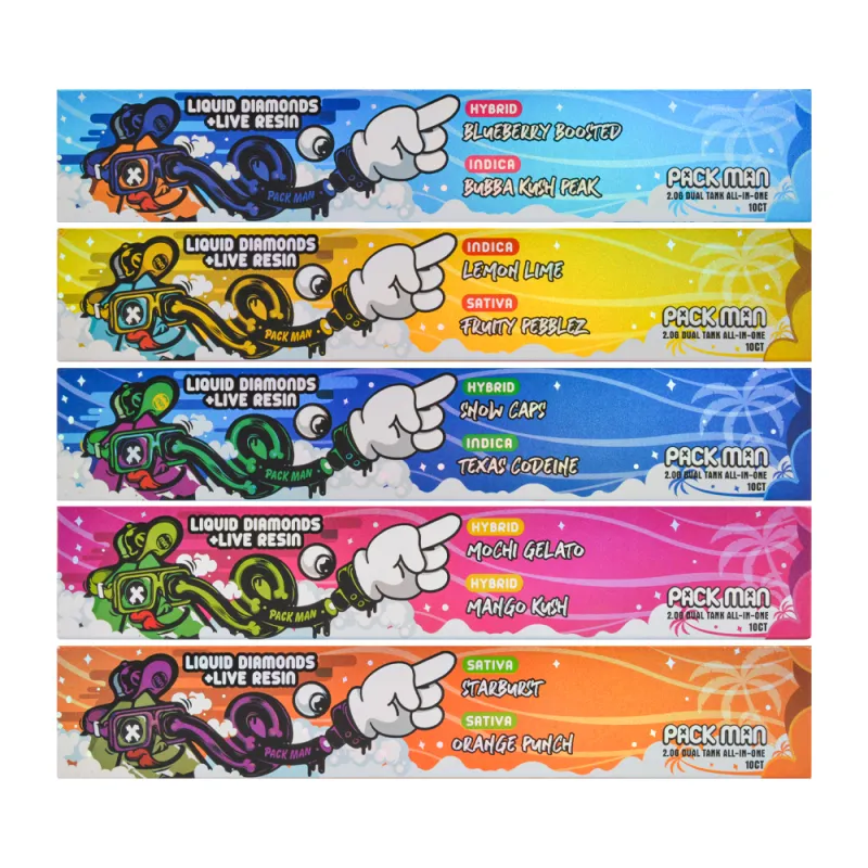 USA stock packman 2g switch disposables summer edition 20 flavors