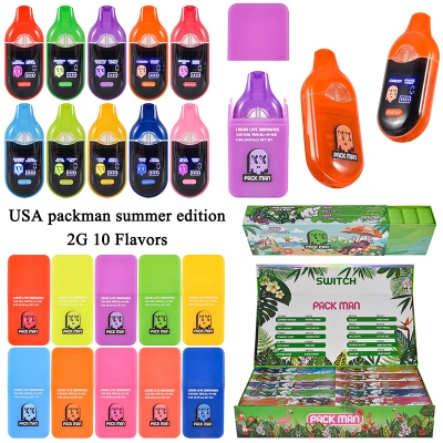 USA stock packman 2g switch disposables summer edition 20 flavors 01