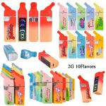 Packwoods 2g disposables vape pen with screen 10 flavors 
