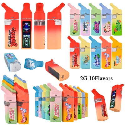 Packwoods 2g disposables vape pen with screen 10 flavors  01