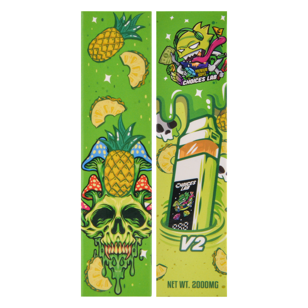 Choice Labs v2 Disposables 2g with screen 1g+1g dual chambers empty vapes wholesale