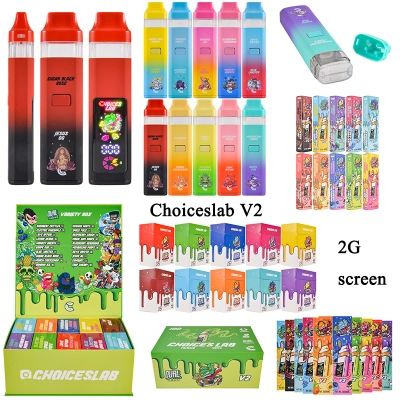 Choice Labs v2 Disposables 2g with screen 1g+1g dual chambers empty vapes wholesale 01