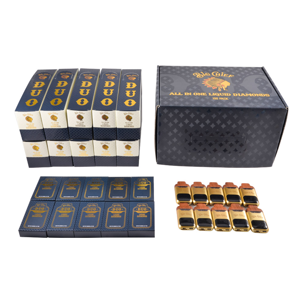Gold Big Chief 2g Disposable with screen empty dual vapes wholesale 20 flavors