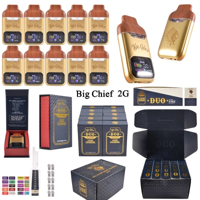 USA Gold Big Chief 2g Disposable 20 Flavors dual chamber empty vapes wholesale 01