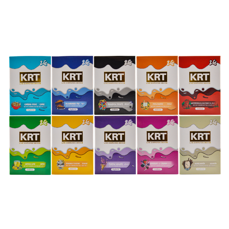USA Krt Disposables 2g empty vapes 10 flavors wholesale