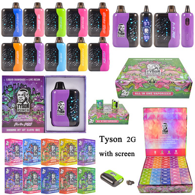 Tyson 2g dispo with Starry Sky Screen 10 flavors empty vapes wholesale 01