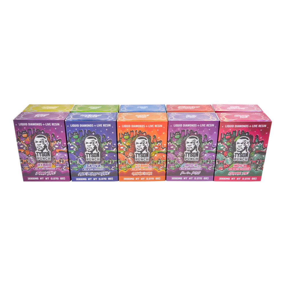 USA stock Tyson 2g with Starry Sky Screen empty vapes wholesale 10 flavors