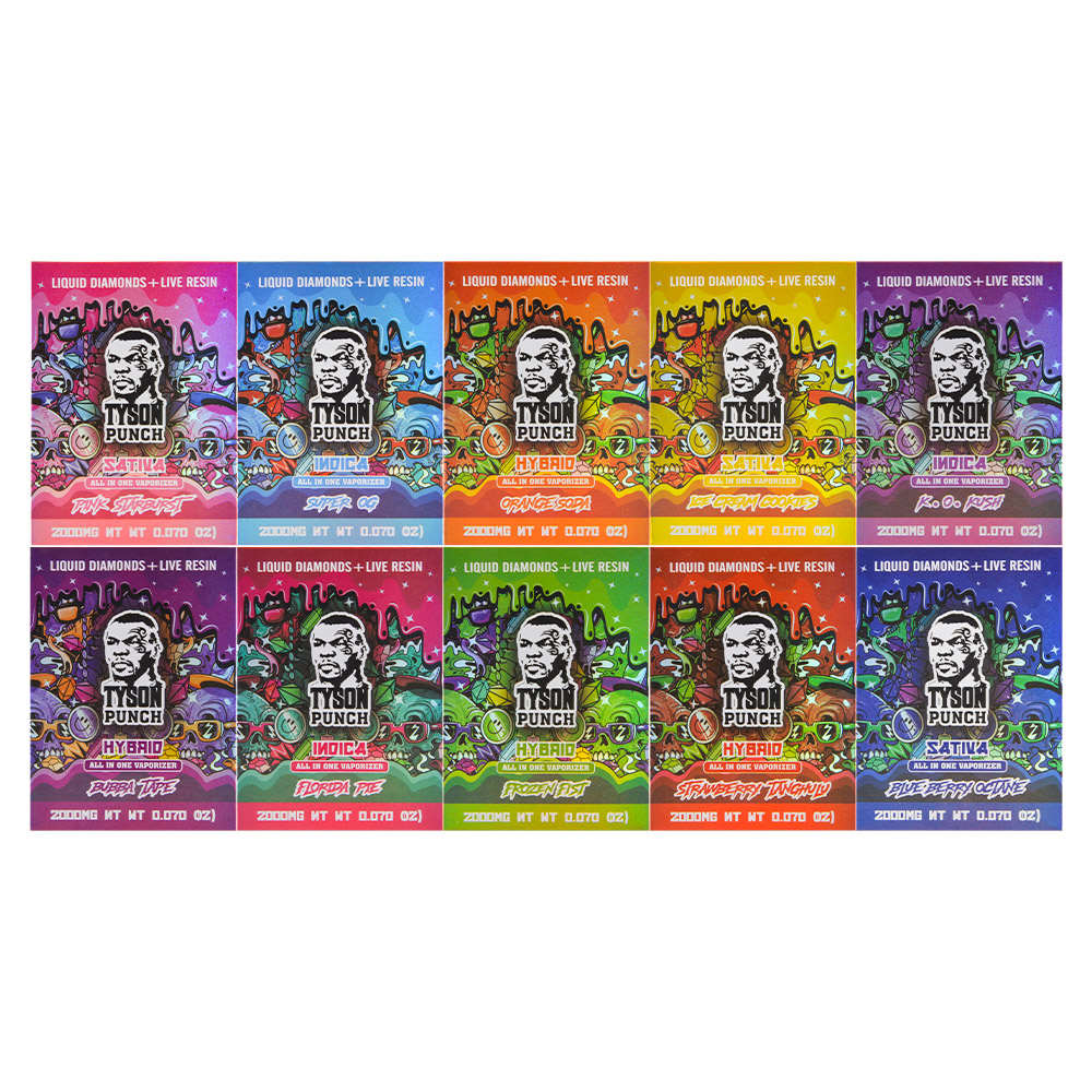 Mexico stock tyson 2g disposables with sarrry sky screen 10 flavors empty vapes wholesale