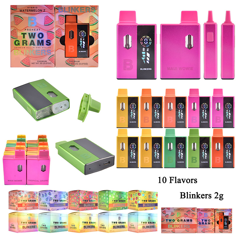 Blinkers 2g disposables 2ml empty vapes wholesale 10 flavors 