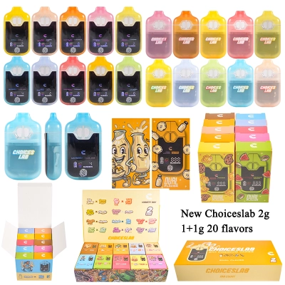 Fingerprint choiceslab 2g dual flavors disposable empty pod 20 flavors 01
