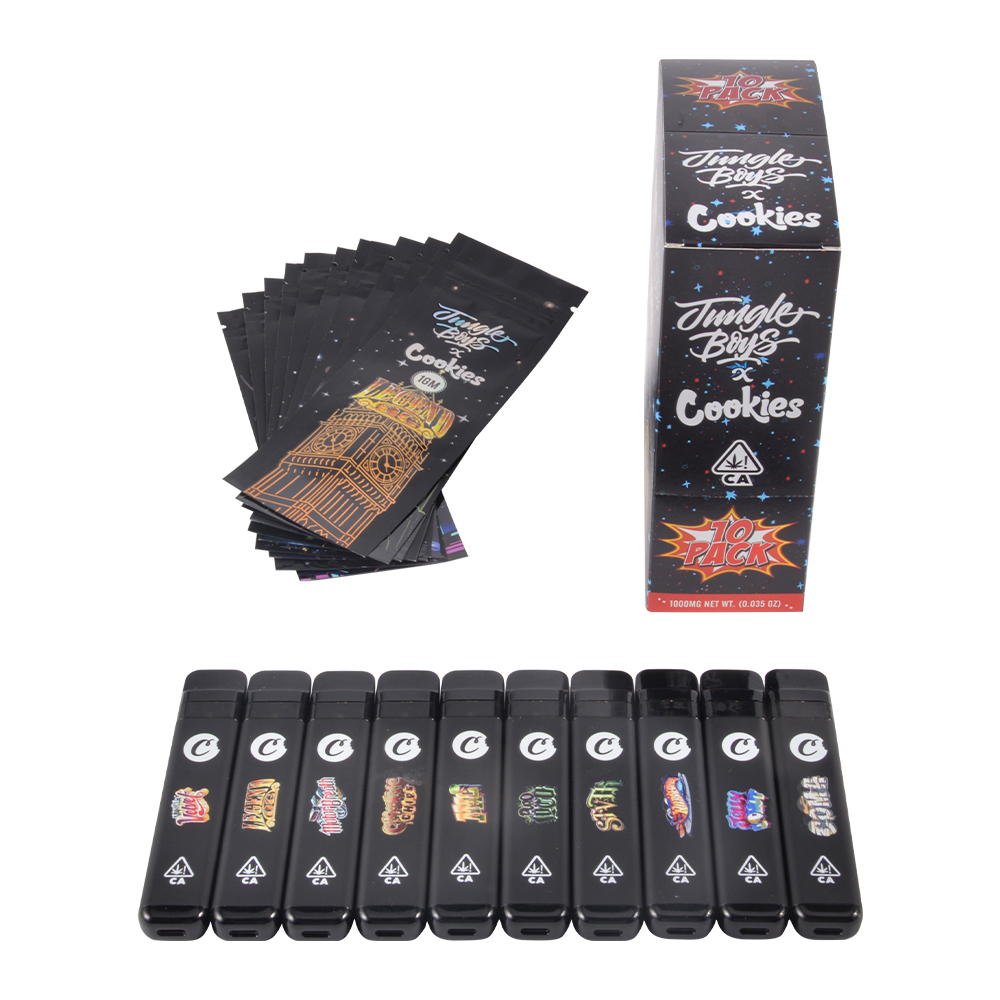 Poland EU Jungle boys & Cookies 1ml empty vapes wholesale 10 flavors