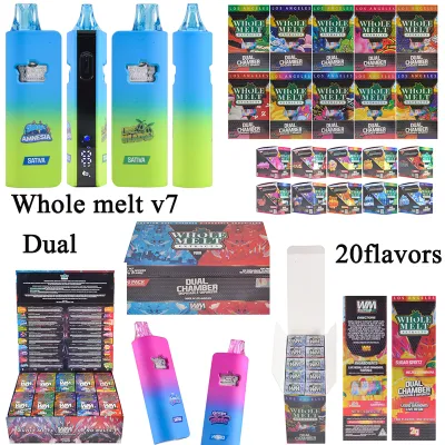 Whole melt v7 2g disposable switch dual flavors 1g+1g empty vapes wholesale 01