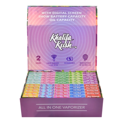 USA Khalifa kush 2ml empty vapes wholesale 10 flavors 02