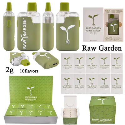 USA raw garden 2g disposable empty vapes wholesale 10 flavors 01