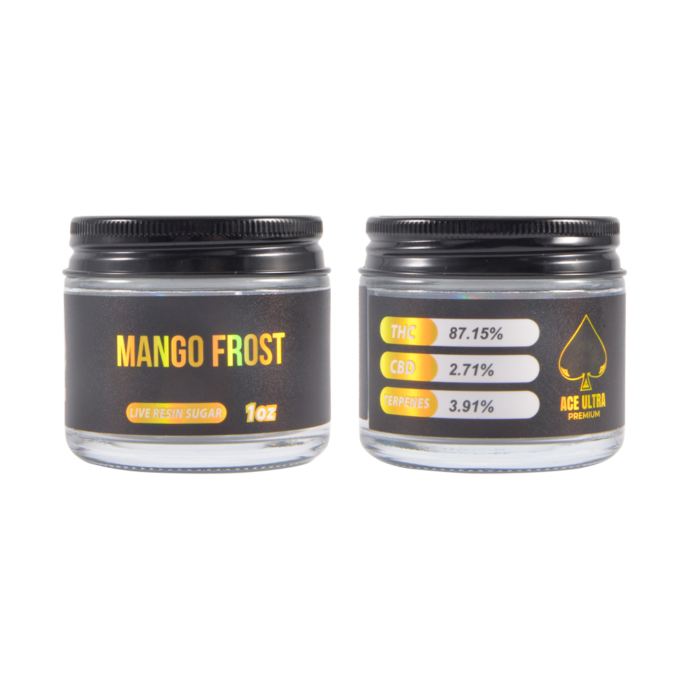 USA ultra premium Black ace live resin 16OZ jars 16 flavors wholesale 