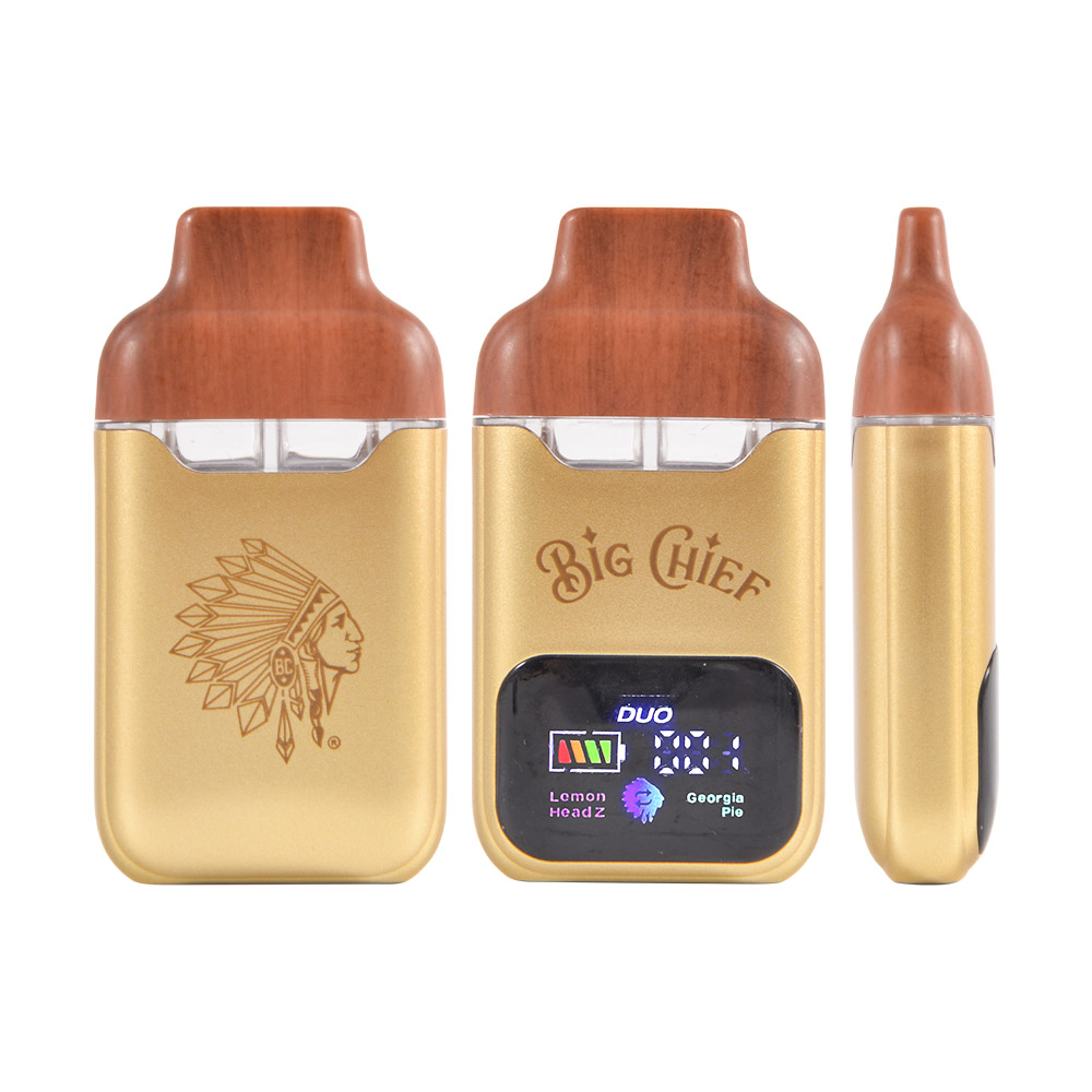 Poland Big Chief Duo 2g disposables vape pen 20 flavors dual chambers wholesale 