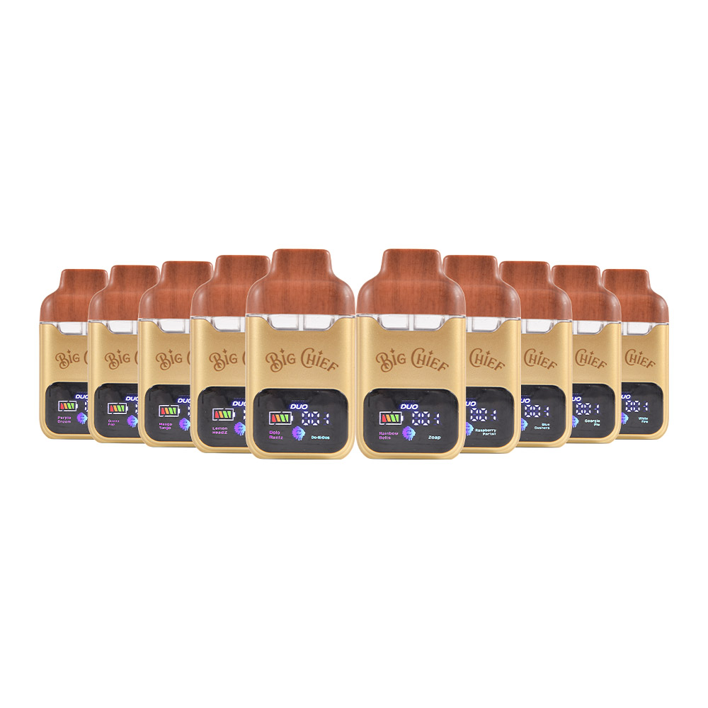 Poland Big Chief Duo 2g disposables vape pen 20 flavors dual chambers wholesale 