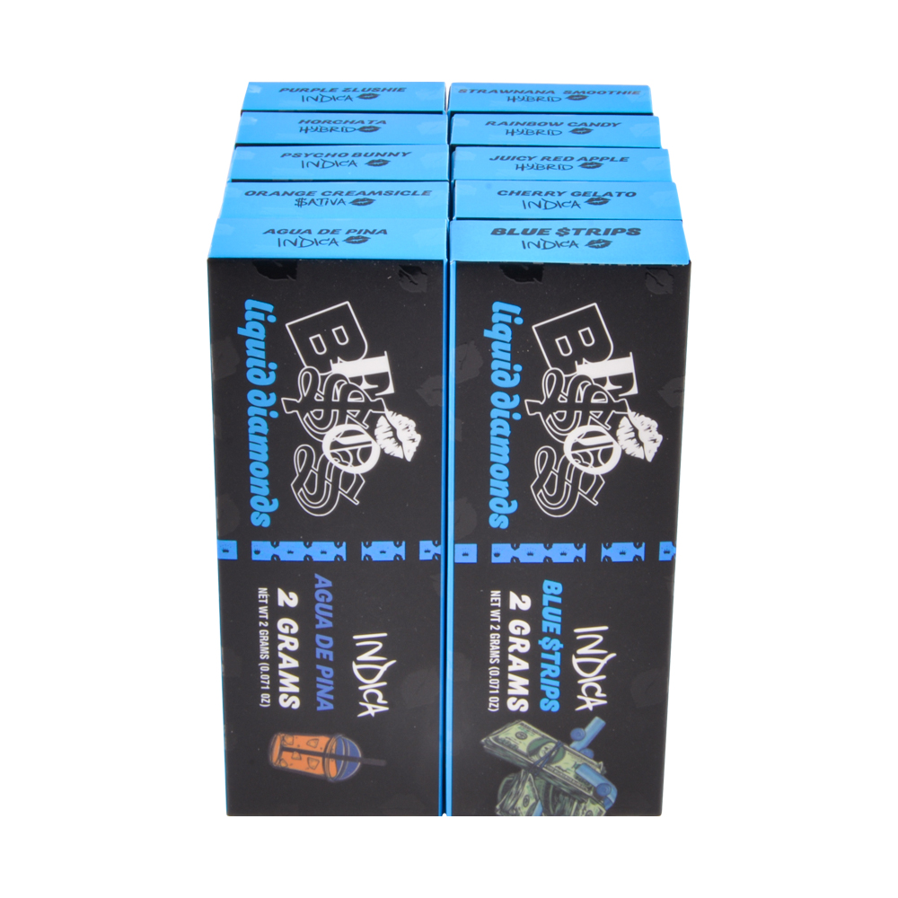 Blue Besos 2g disposables vape pen empty vapes 10 flavors 100pcs moq 