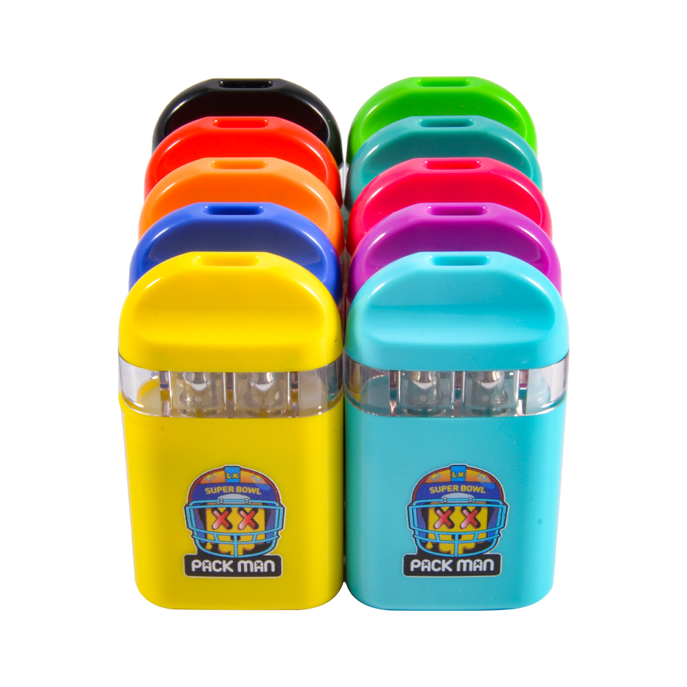 Packman & NFL disposables 2g empty vapes pen 10 flavors wholesale