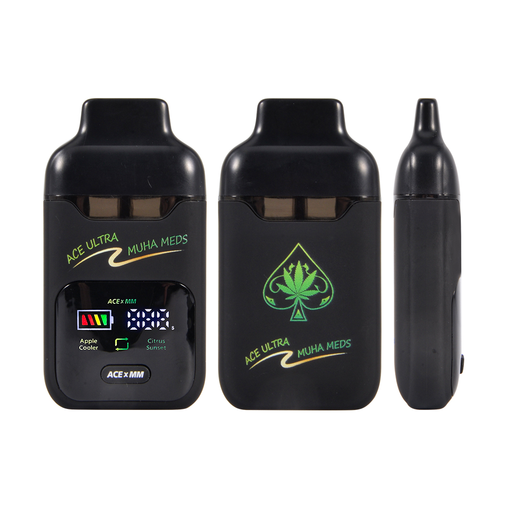 Poland ACE ultra & Muha meds disposable vapes 0.5g+0.5g empty 1ml vapes wholesale