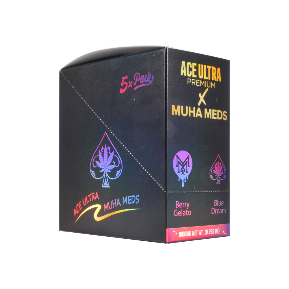 Poland ACE ultra & Muha meds disposable vapes 0.5g+0.5g empty 1ml vapes wholesale