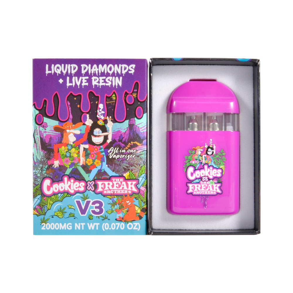 Cookies & The Freak Brothers V3 2g disposables 2ml empty new vapes wholesale 