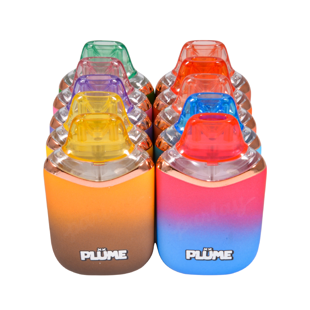 Plume 1+1 disposable vape pen empty vapes dual chambers 20 flavors wholesale