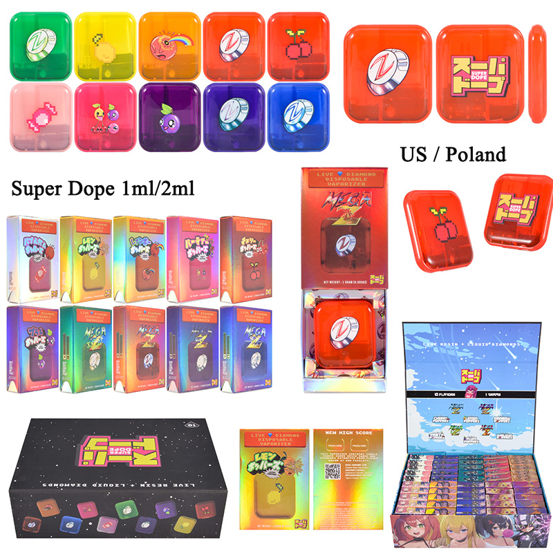 Poland Super Dope 1ml vape 1g diposable vape pen 200pcs/case empty wholesale