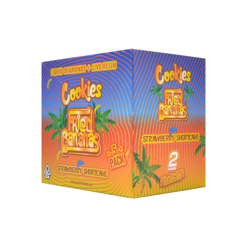 Circle Cookies & Fried Banana 2G Disposable 2ml empty vapes 10 flavors wholesale